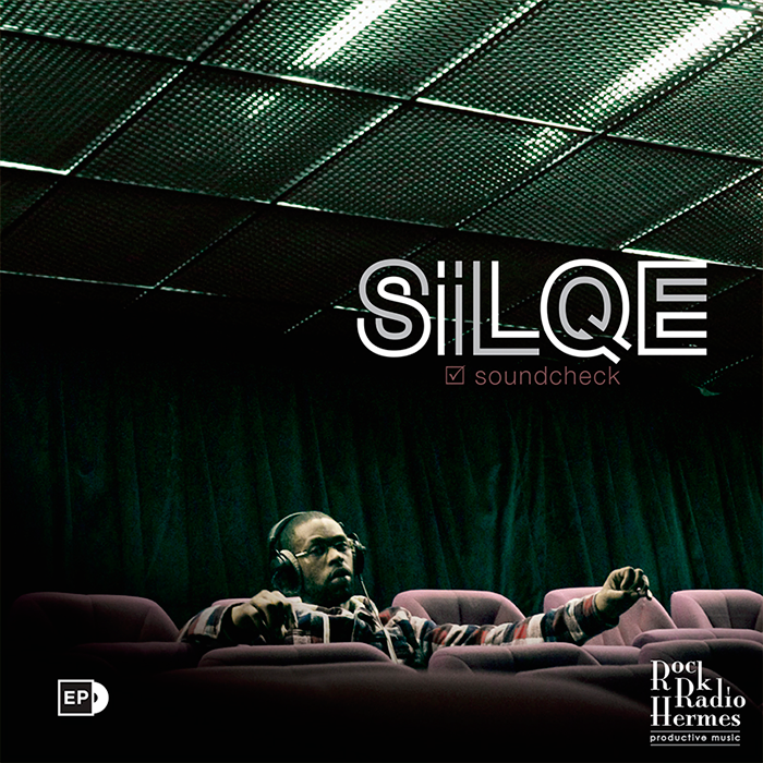 SILQE SoundCheck EP // Création du logo, de la pochette EP, d'une affiche type ainsi que la réalisation des photos et de leurs retouches.