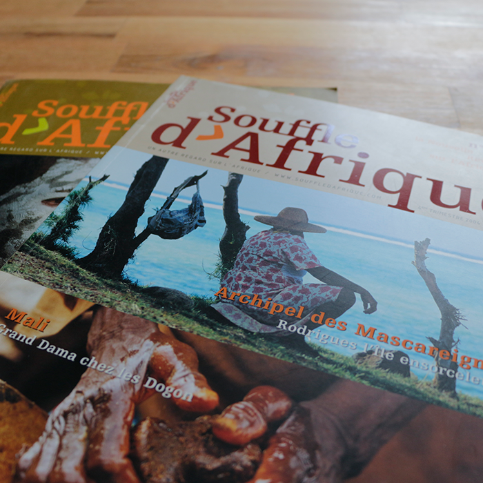 Souffle D'Afrique Magazine // Mise en page et selection de photos.